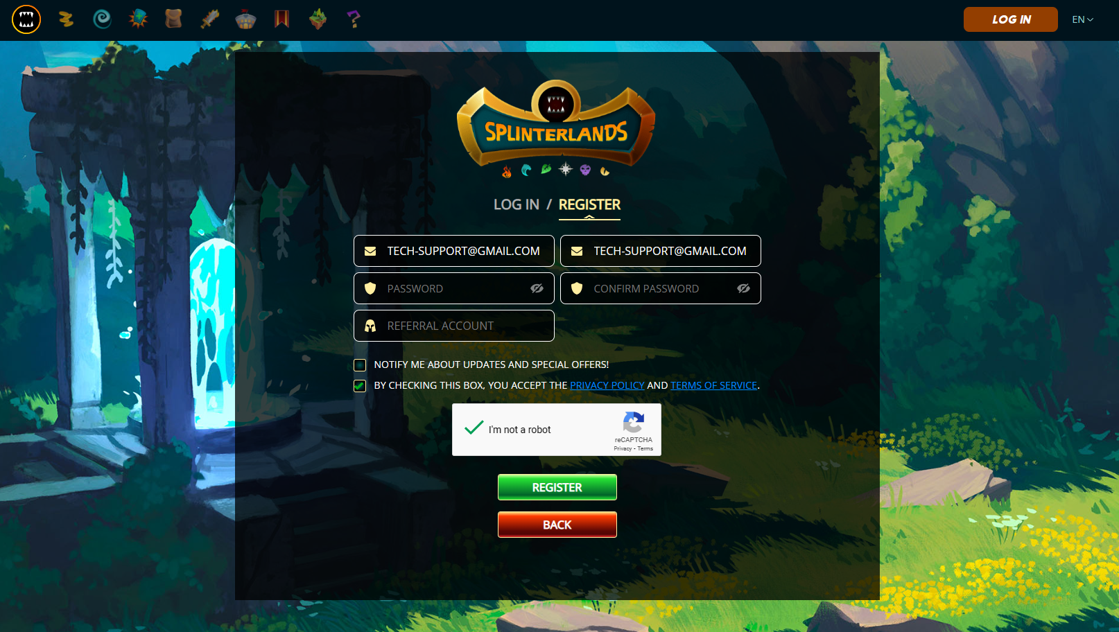 How to Register Your Splinterlands Account on the Discord Server –  Splinterlands