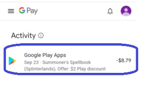 Google Play purchase receipt for the Google Play payment made on my Roblox  account. - Google Play Community