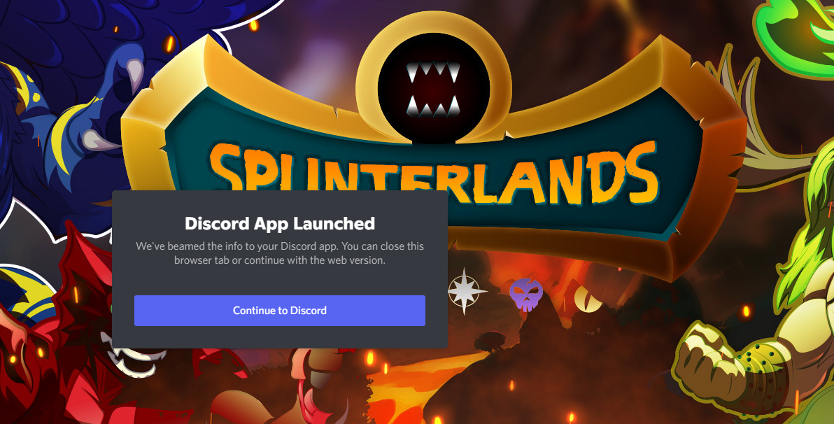 How to Register Your Splinterlands Account on the Discord Server –  Splinterlands